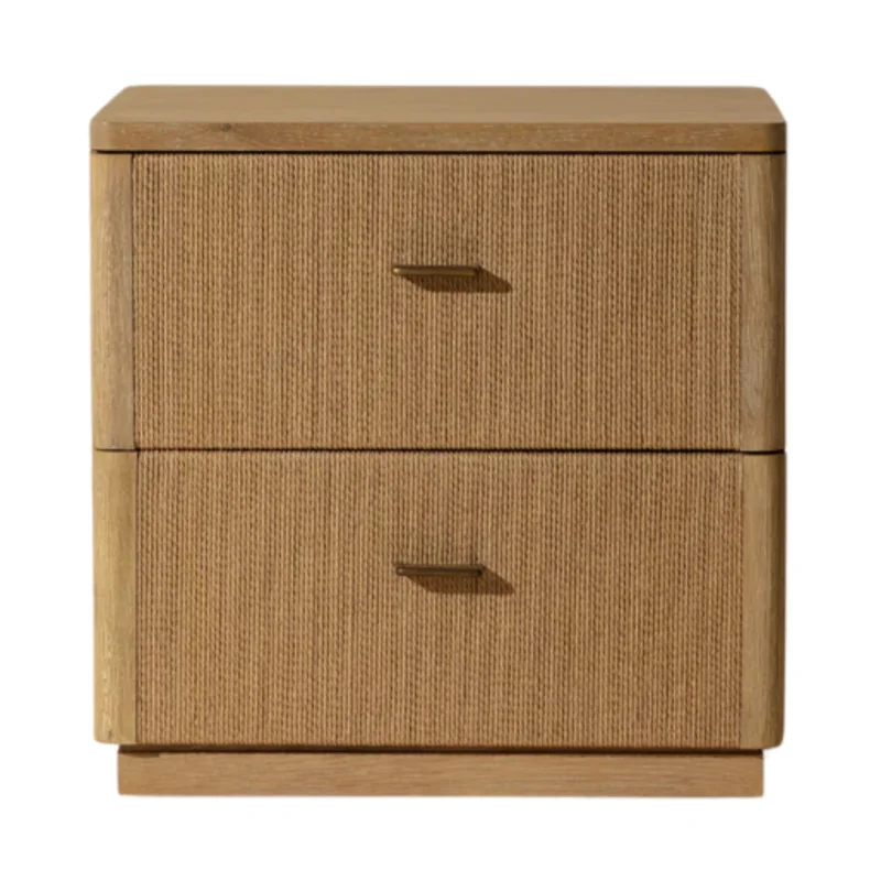 Etienne Nightstand, Rustic Oak, 24"W