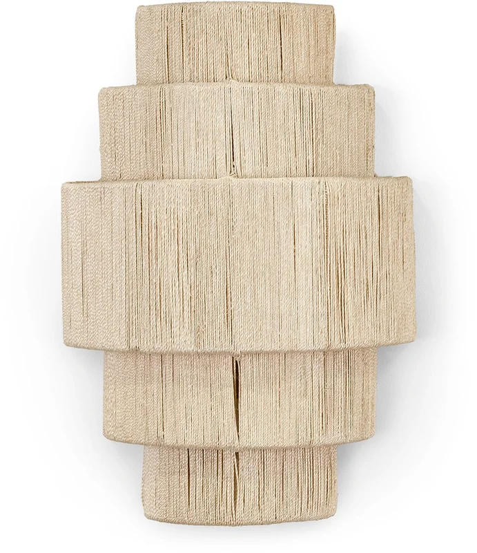 Everly 5 Tiered Sconce, Natural