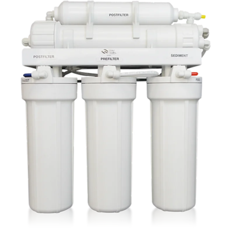 EWS - Reverse Osmosis Systems - RU500T35 5-Stage Filtration System and Booster Pump (w/ Dispenser)