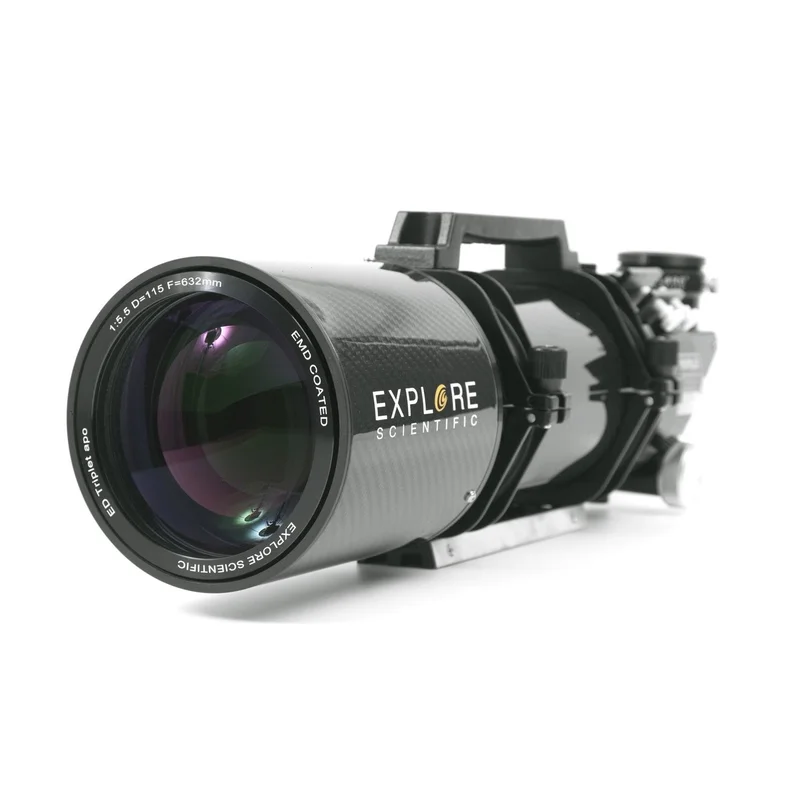 Explore Scientific 115mm f/5.5 FPL-53 Carbon Fiber APO Triplet Refractor With 3" Hexagonal Focuser