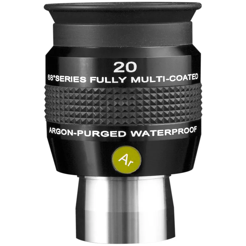 Explore Scientific 20mm 68 Field Argon-Purged Waterproof 1.25" Eyepiece