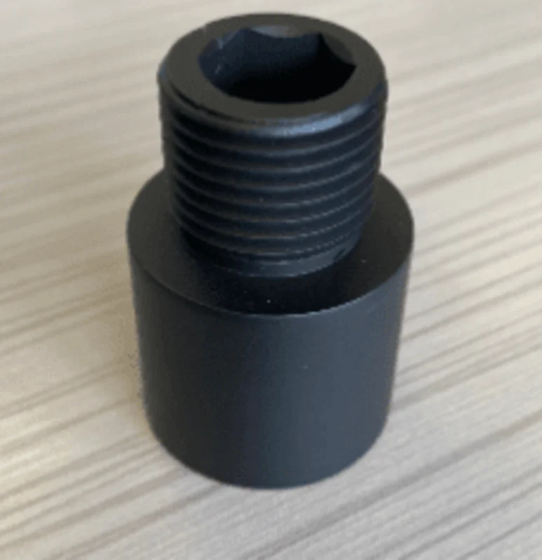 F501-8-1 Spout Extension Satin Brass