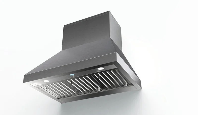 Faber - 36 Inch 1200 CFM Wall Mount and Chimney Range Vent in Stainless - CAPR36SS1200 Stainless