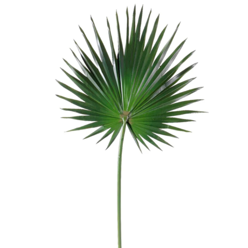 Fan Palm Spray, Green - 30"