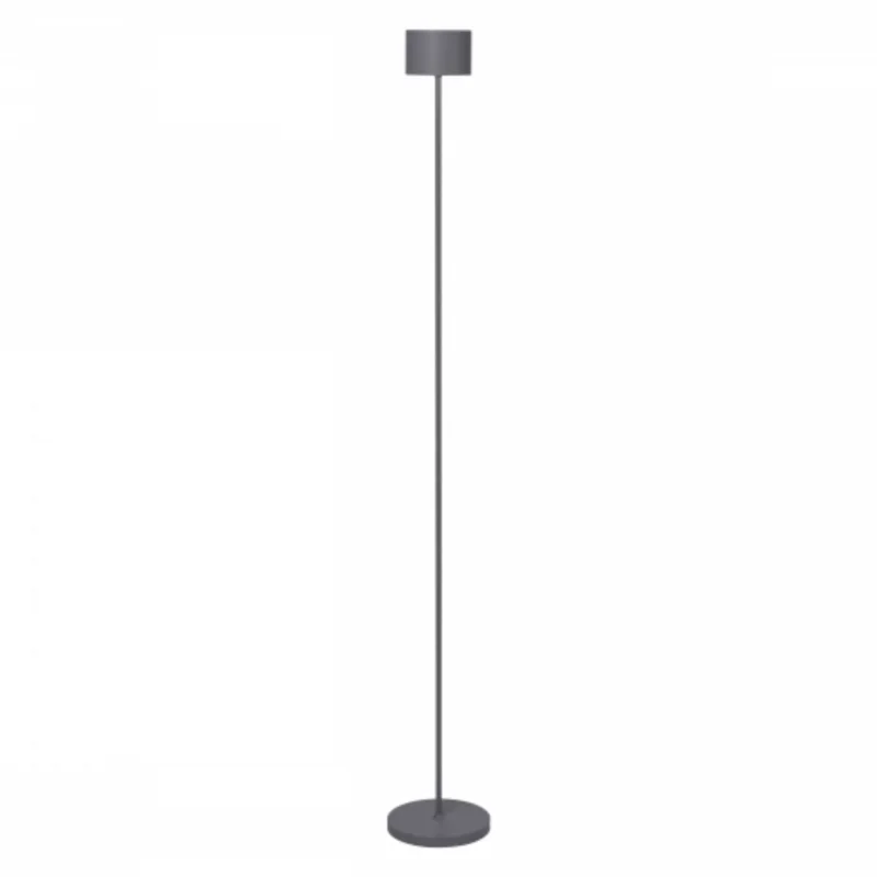 Farol Mobile Rechargeable LED Floor Lamp, Warm Gray