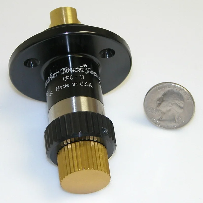 Feather Touch 10:1 ratio dual speed manual focuser for the Celestron CPC-1100 and 11HD
