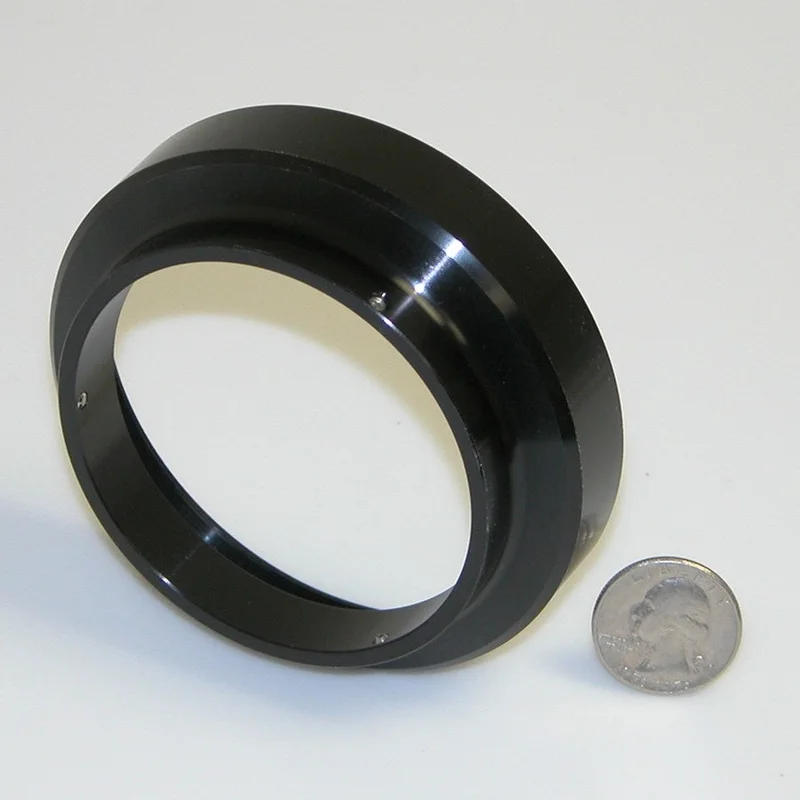 Feather Touch 90mm x 1mm pitch adapter to put Feather Touch Focuser on Astro-Tech AT8RC astrograph
