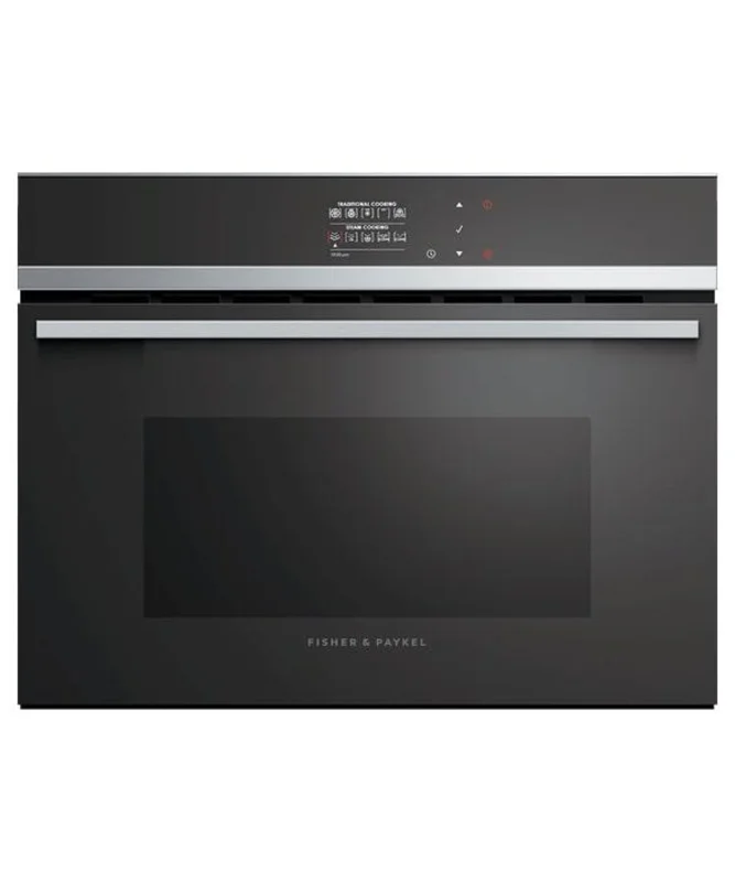 Fisher Paykel - 1.3 cu. ft Steam Wall Oven in Stainless - OS24NDB1 Stainless