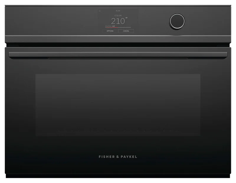 Fisher Paykel - 1.6 cu. ft Single Wall Oven in Black - OS24NDTDB1 Black