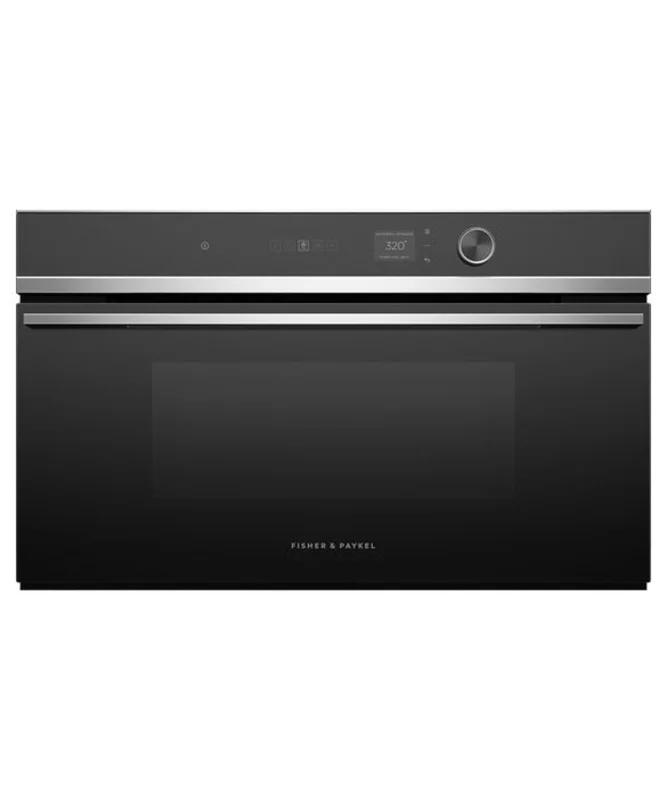 Fisher & Paykel - 1.7 cu. ft Single Wall Oven in Stainless - OM30NDLX1 Stainless