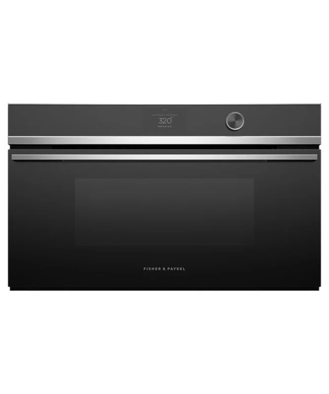 Fisher & Paykel - 1.7 cu. ft Single Wall Oven in Stainless - OM30NDTDX1 Stainless