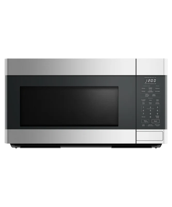 Fisher Paykel - 1.8 cu. Ft Over the range Microwave in Stainless - MOH30SS1 UB Stainless
