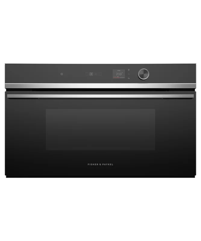 Fisher & Paykel - 1.9 cu. ft Steam Wall Oven in Stainless - OS30NDLX1 Stainless