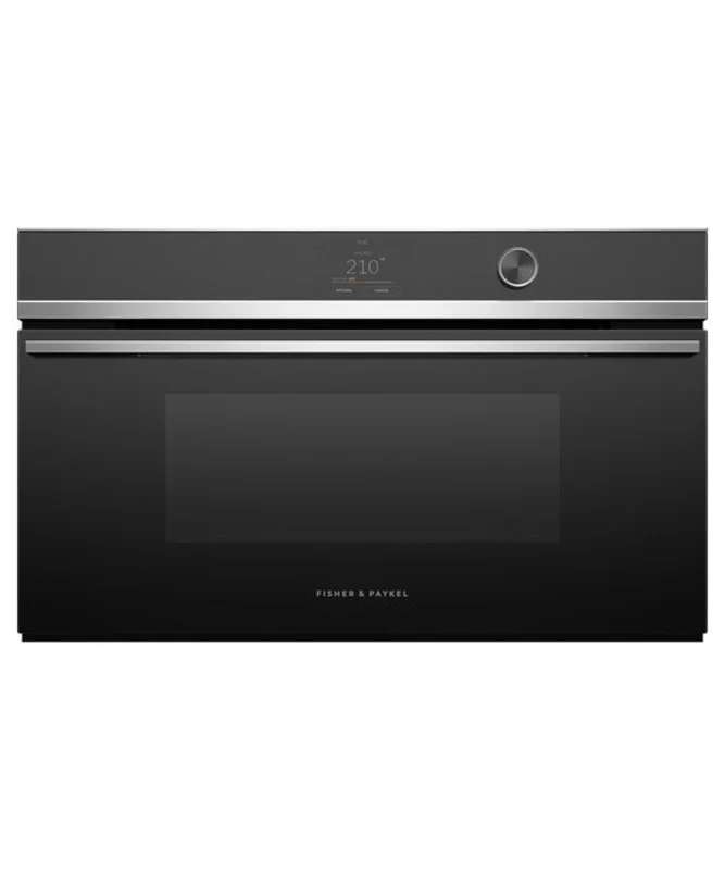 Fisher & Paykel - 1.9 cu. ft Steam Wall Oven in Stainless - OS30NDTDX1 Stainless