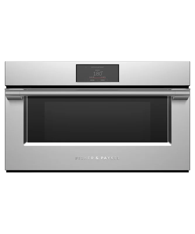 Fisher & Paykel - 1.9 cu. ft Steam Wall Oven in Stainless - OS30NPTX1 Stainless