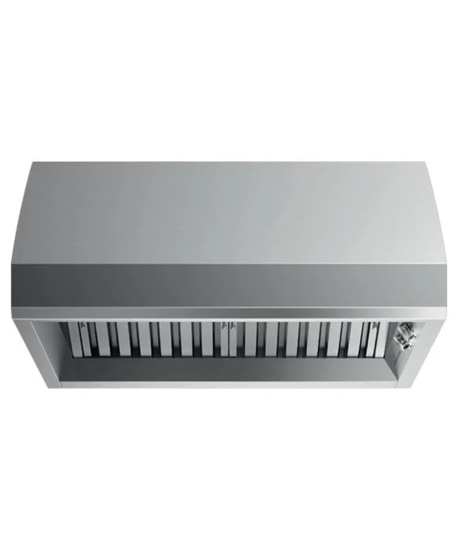 Fisher Paykel - 18 Inch 1200 CFM Wall Mount and Chimney Range Vent in Stainless - HCB36-12 N Stainless
