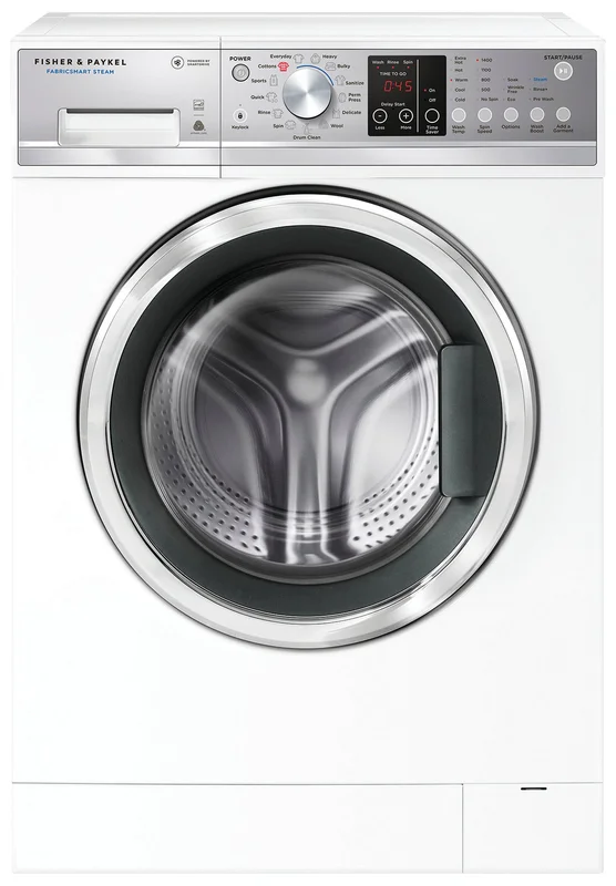 Fisher Paykel - 2.4 cu. Ft Front Load Washer in White - WH2424F1 White