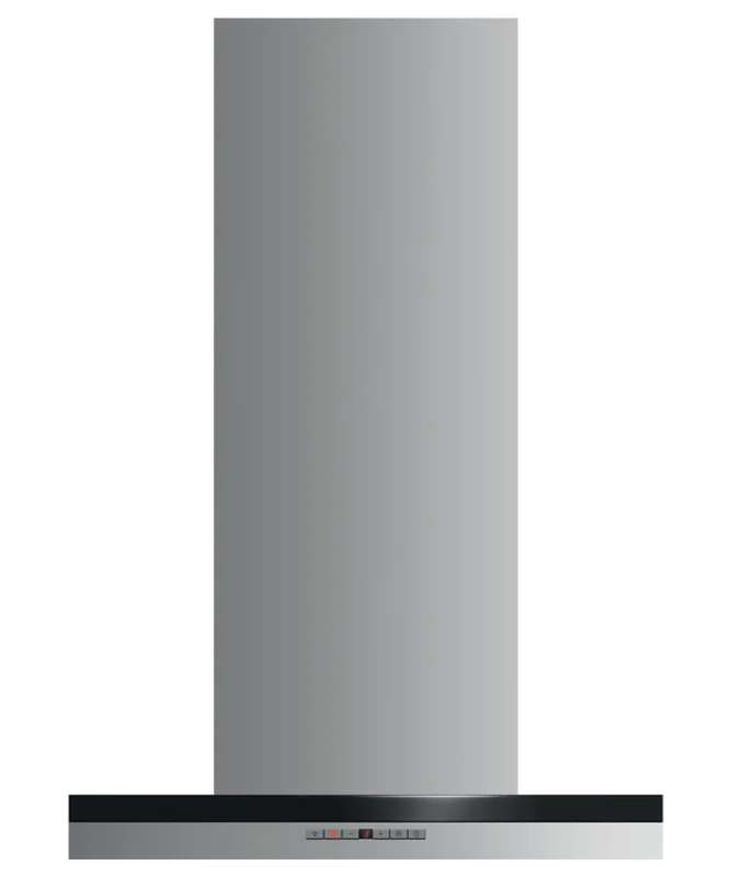 Fisher Paykel - 23.5625 Inch 600 CFM Wall Mount and Chimney Range Vent in Stainless - HC24DTXB2 Stainless