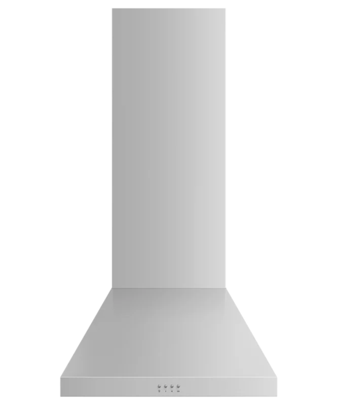 Fisher Paykel - 23.5625 Inch 600 CFM Wall Mount and Chimney Range Vent in Stainless - HC24PCX1 Stainless