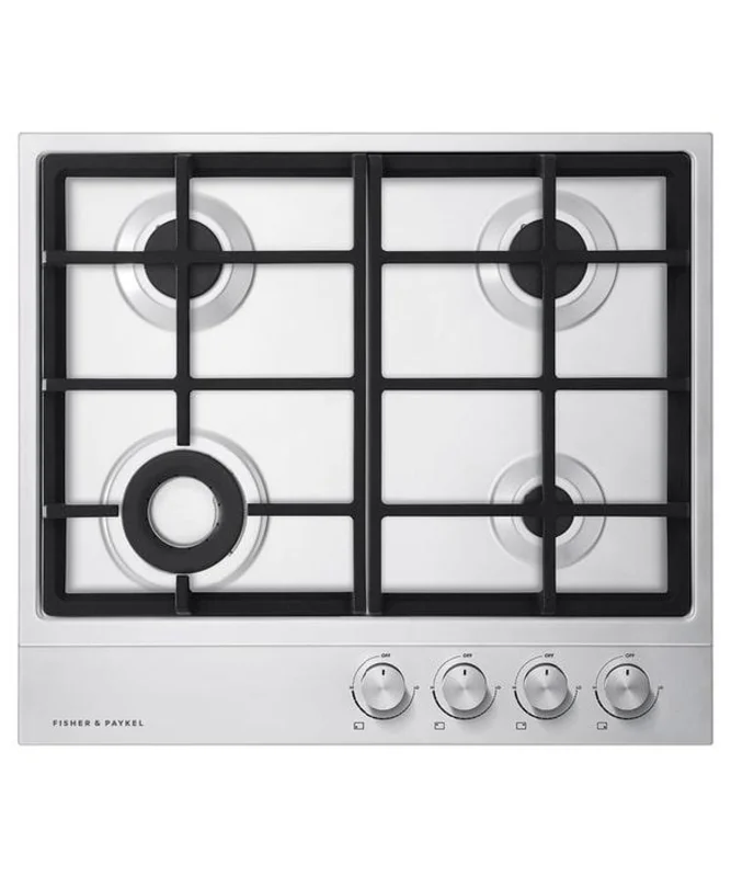 Fisher Paykel - 23.625 inch wide Gas Cooktop in Stainless - CG244DNGX1 N Stainless
