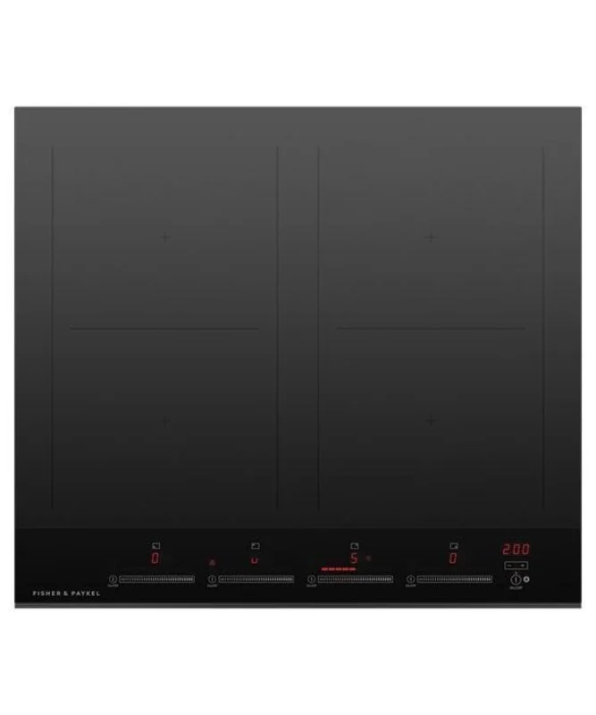 Fisher Paykel - 23.625 inch wide Induction Cooktop in Black - CI244DTB4 Black