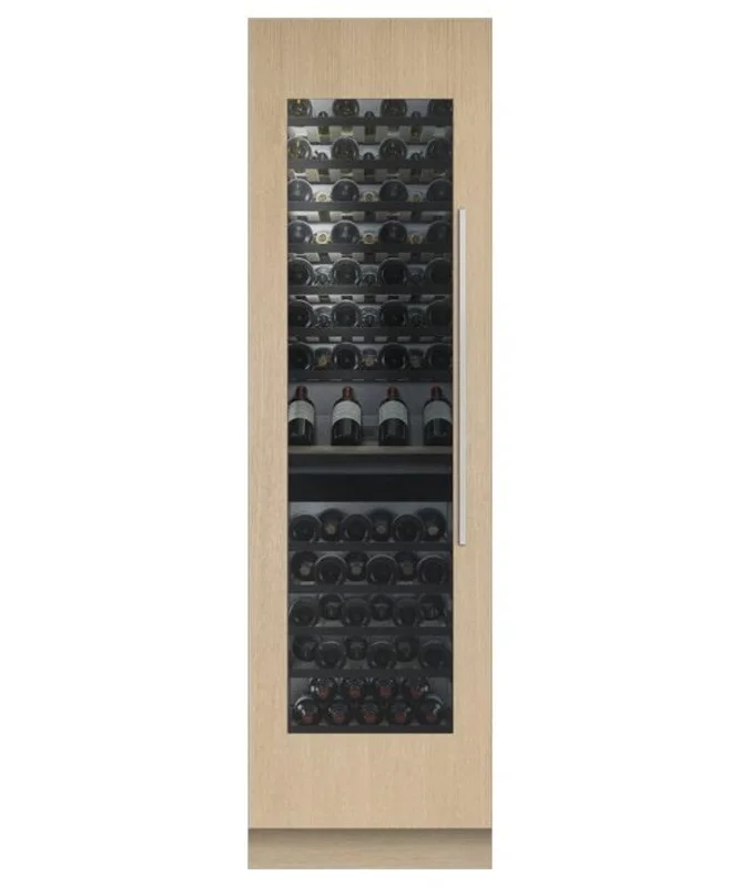 Fisher Paykel - 23.75 Inch 91 Bottles Built In / Integrated Wine Fridge Refrigerator in Panel Ready - RS2484VL2K1 Panel Ready