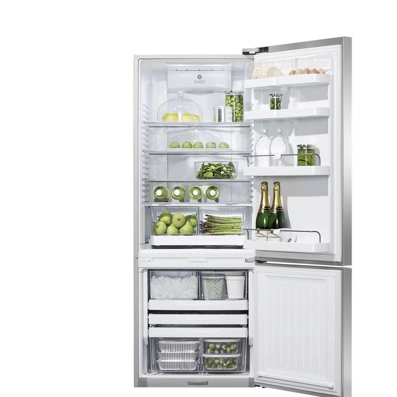 Fisher Paykel - 25 Inch 13.4 cu. ft Bottom Mount Refrigerator in Stainless - RF135BDRUX4 N Stainless