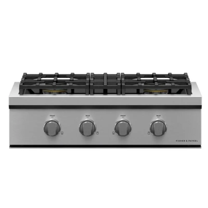 Fisher Paykel - 29.875 inch wide Gas Cooktop in Stainless - CPV3-304-N Stainless