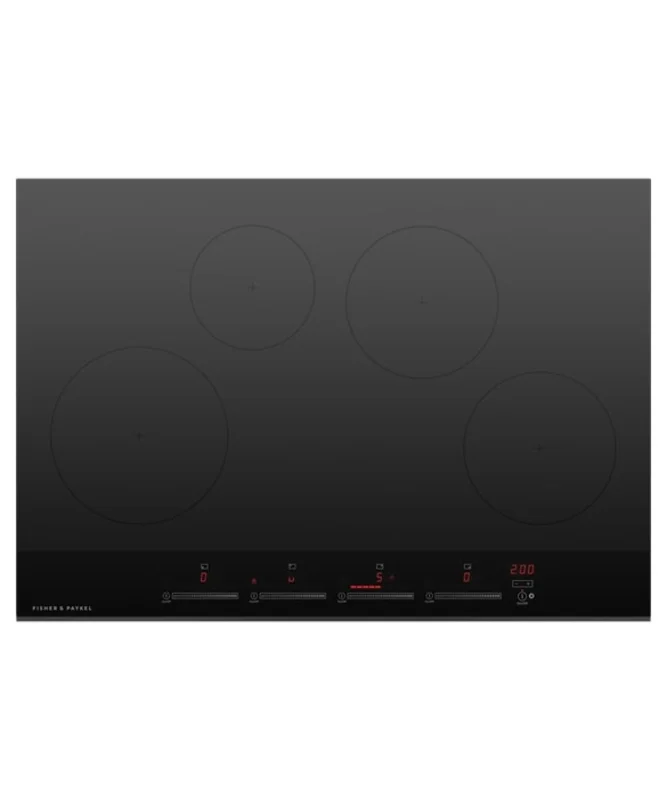 Fisher Paykel - 29.9375 inch wide Induction Cooktop in Black - CI304DTB4 Black