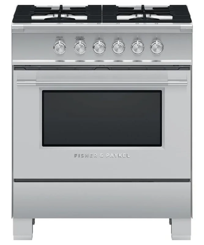 Fisher Paykel - 3.5 cu. ft Gas Range in Stainless - OR30SCG4X1 Stainless