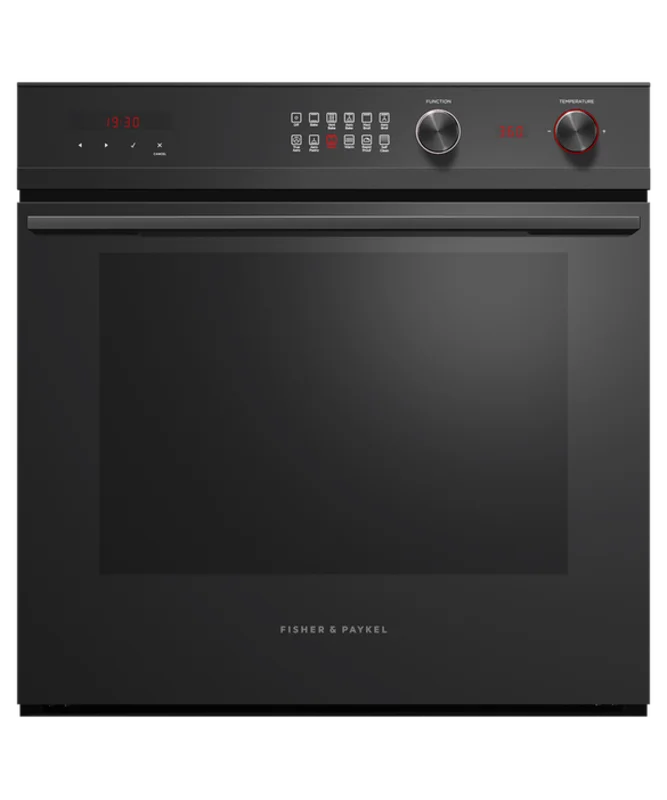 Fisher & Paykel - 3 cu. ft Single Wall Oven in Black - OB24SCD11PB1 Black