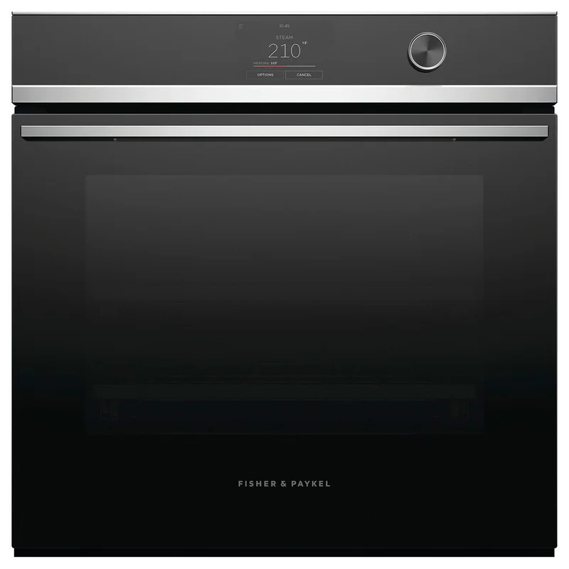 Fisher & Paykel - 3 cu. ft Single Wall Oven in Black - OS24SDTDX2 Black