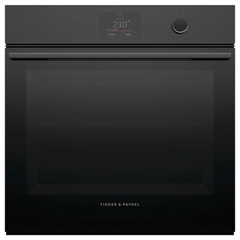 Fisher Paykel - 3 cu. ft Single Wall Oven in Black - OS24SMTDB1 Black