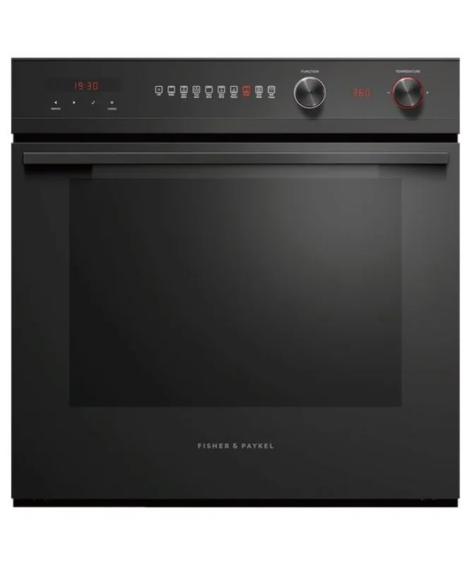 Fisher Paykel - 3 cu. ft Single Wall Wall Oven in Black - OB24SCD9PB1 Black