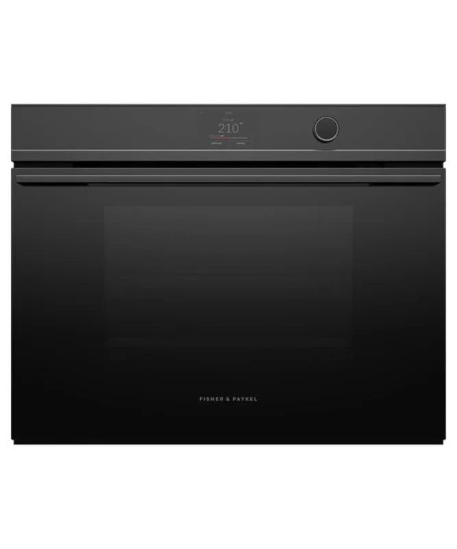 Fisher & Paykel - 3 cu. ft Steam Wall Oven in Black - OS30SDTDB1 Black