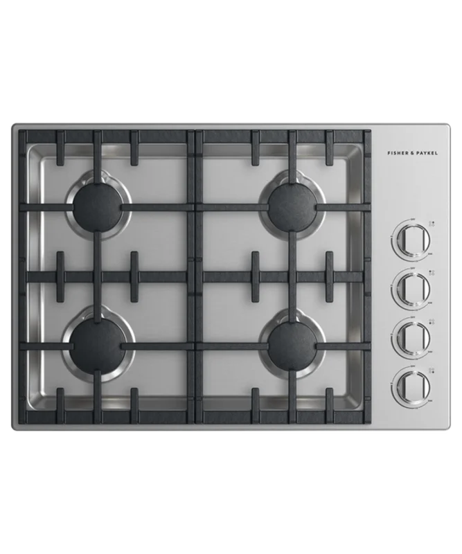 Fisher Paykel - 30 inch wide Gas Cooktop in Stainless - CDV2-304N N Stainless