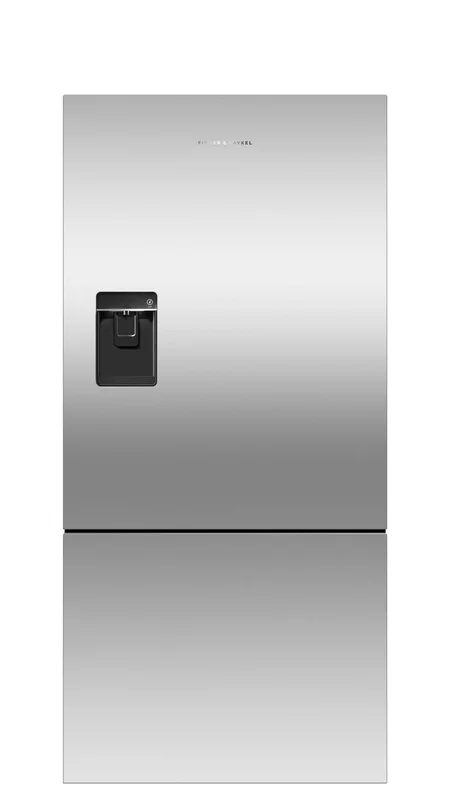 Fisher Paykel - 31.125 Inch 17.5 cu. ft Bottom Mount Refrigerator in Stainless - RF170BLPUX6 N Stainless