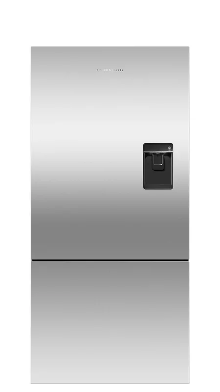 Fisher Paykel - 31.125 Inch 17.5 cu. ft Bottom Mount Refrigerator in Stainless - RF170BRPUX6 N Stainless