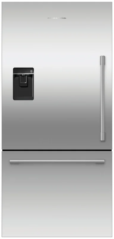 Fisher Paykel - 32 Inch 17.1 cu. ft Bottom Mount Refrigerator in Stainless - RF170WLHUX1 Stainless