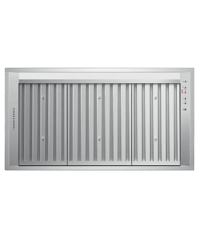 Fisher Paykel - 34.625 Inch 1100 CFM Blower & Insert Vent in Stainless - HPB3619-12 N Stainless