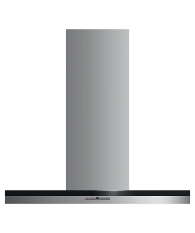 Fisher Paykel - 35.375 Inch 600 CFM Wall Mount and Chimney Range Vent in Stainless - HC36DTXB2 Stainless
