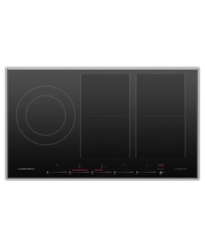 Fisher Paykel - 35.375 inch wide Induction Cooktop in Black - CI365PTX4 Black