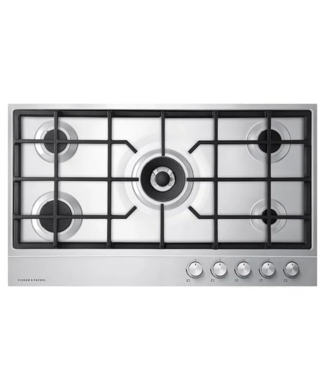 Fisher Paykel - 35.4375 inch wide Gas Cooktop in Stainless - CG365DLPX1 N Stainless