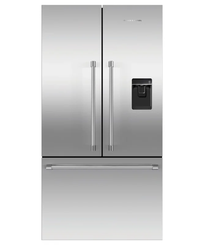 Fisher Paykel - 35.5 Inch 20.1  cu. ft French Door Refrigerator in Stainless - RF201ACUSX1 N Stainless