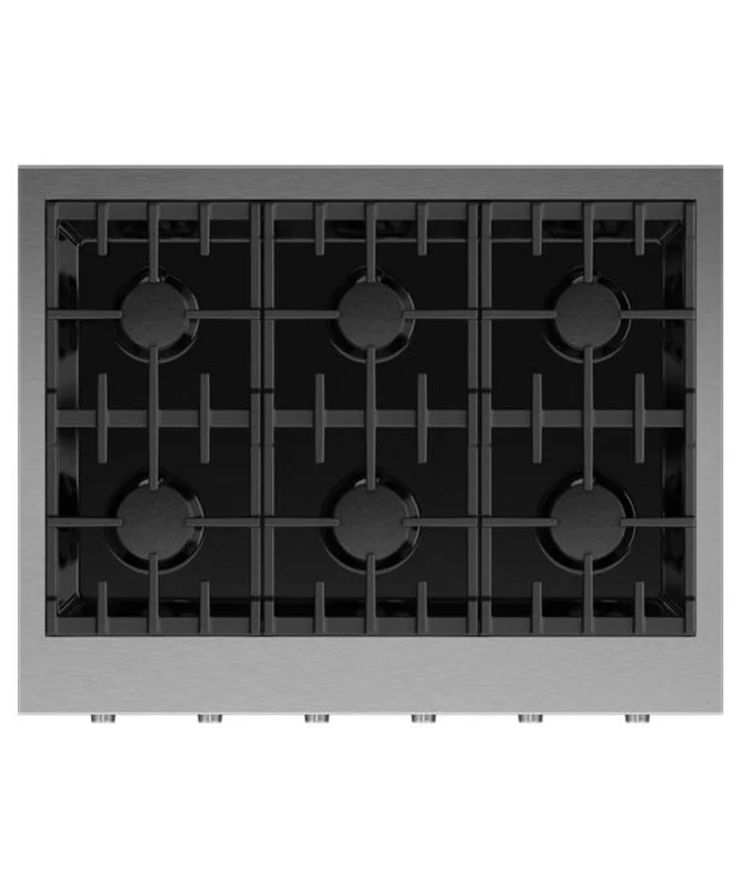 Fisher Paykel - 35.875 inch wide Gas Cooktop in Stainless - CPV3-366-N Stainless