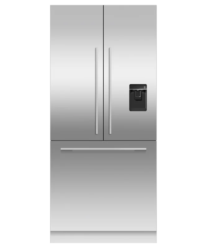 Fisher & Paykel - 36 Inch 16.8 cu. ft French Door Refrigerator in Stainless - RS36A80U1 Stainless
