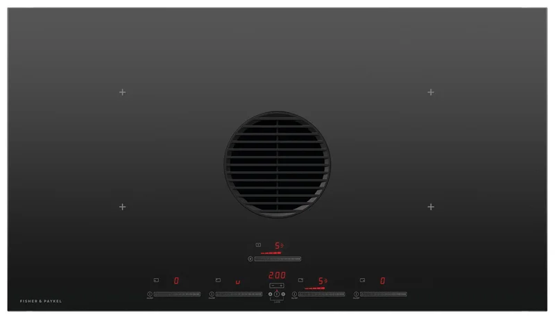 Fisher & Paykel - 36 Inch Induction Cooktop in Black - CID364DTB4 Black