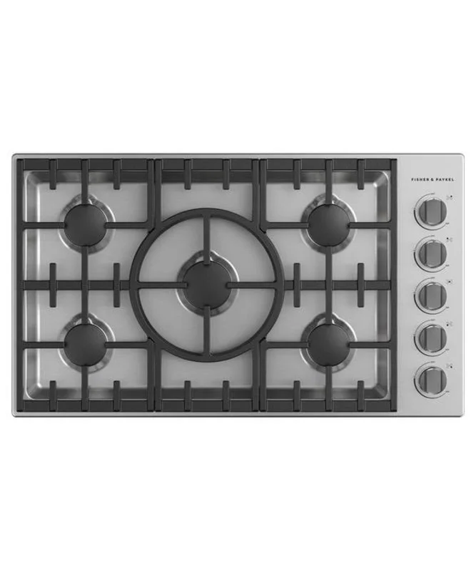 Fisher Paykel - 36 inch wide Gas Cooktop in Stainless - CDV3-365N Stainless