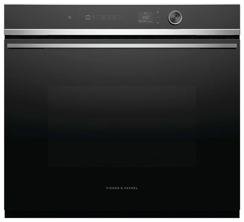 Fisher & Paykel - 4.1 cu. ft Single Wall Oven in Black - OB30SD14PLX1 Black