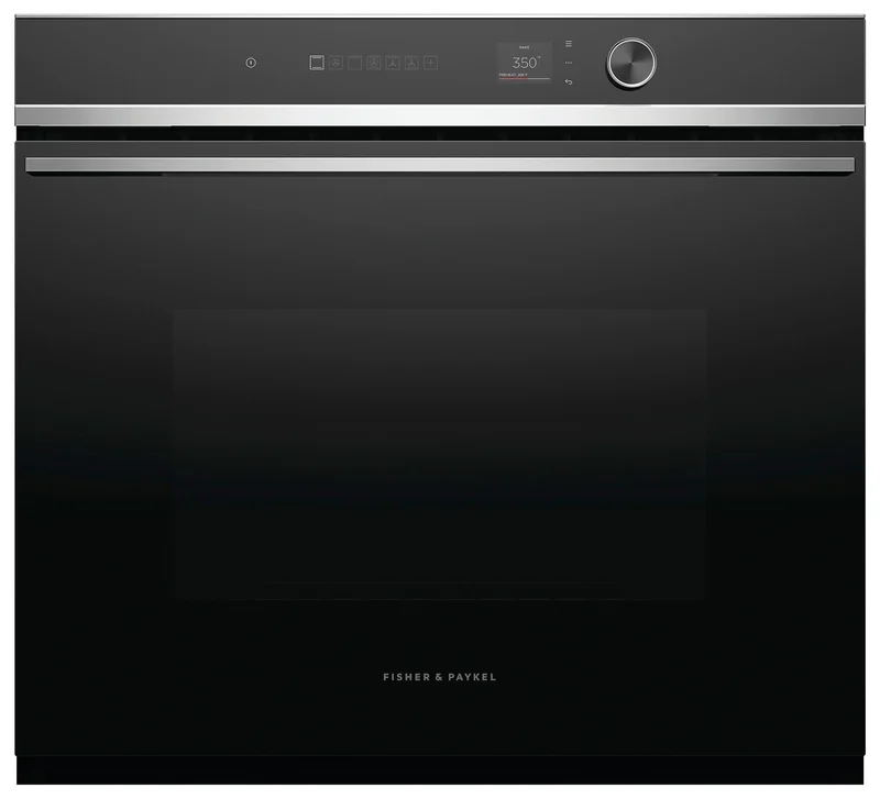 Fisher & Paykel - 4.1 cu. ft Single Wall Oven in Black - OB30SD17PLX1 Black